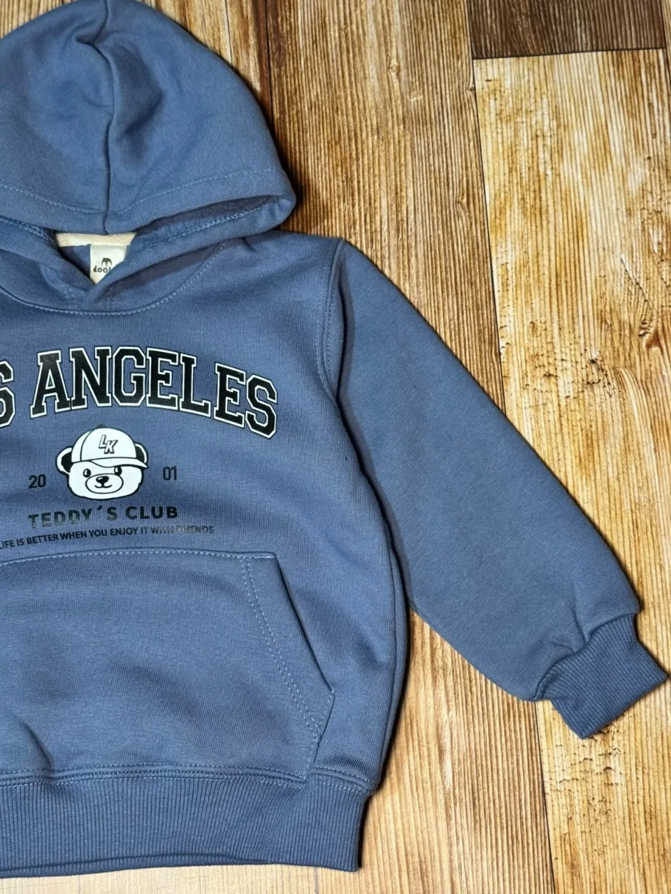 Buzo canguro Los Ángeles Azul Aero — foto 3