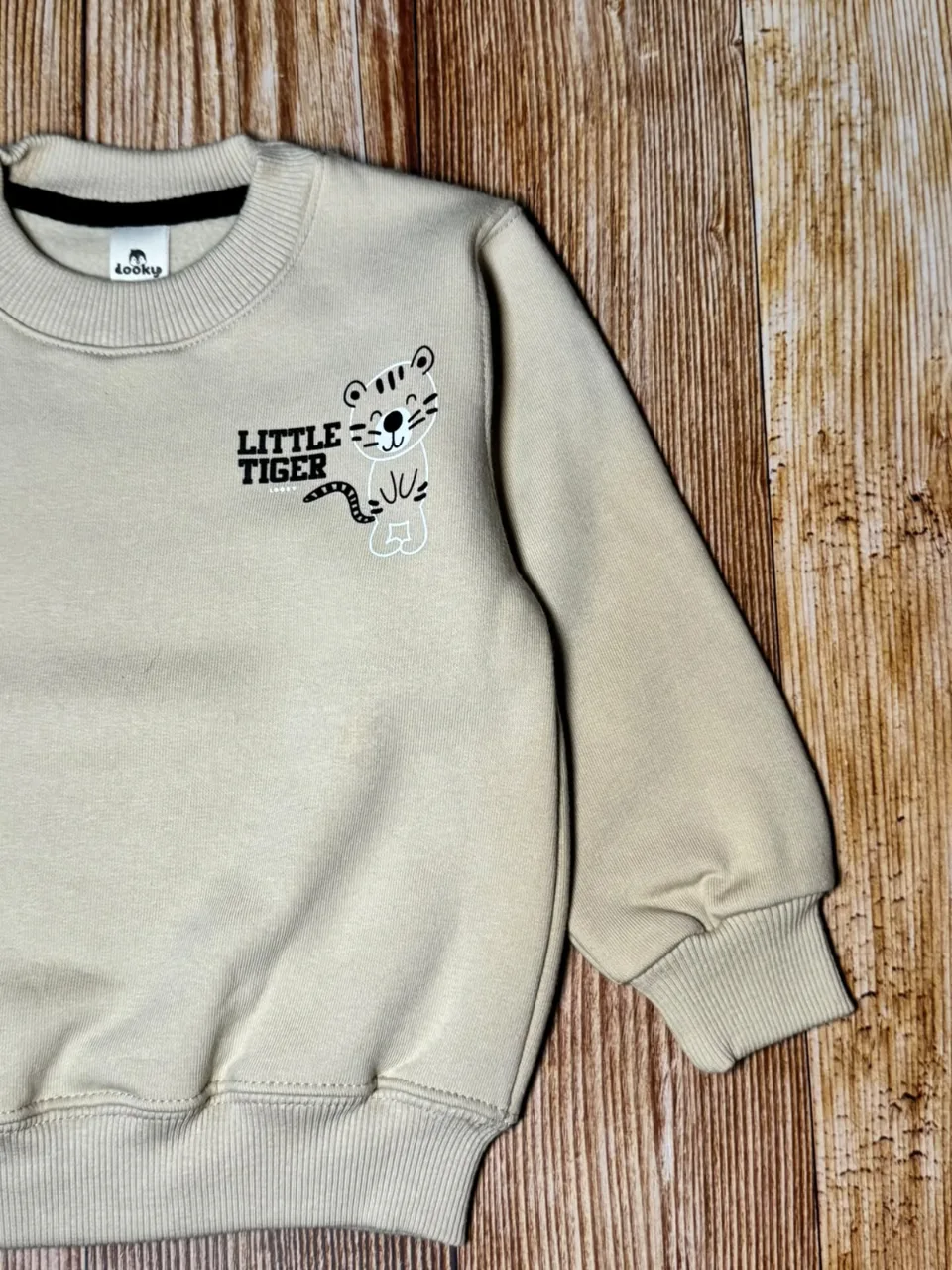 Buzo Little Tiger Beige — foto 3