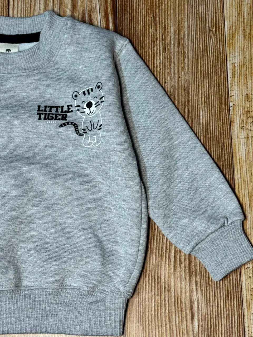 Buzo Little Tiger Gris melange — foto 3