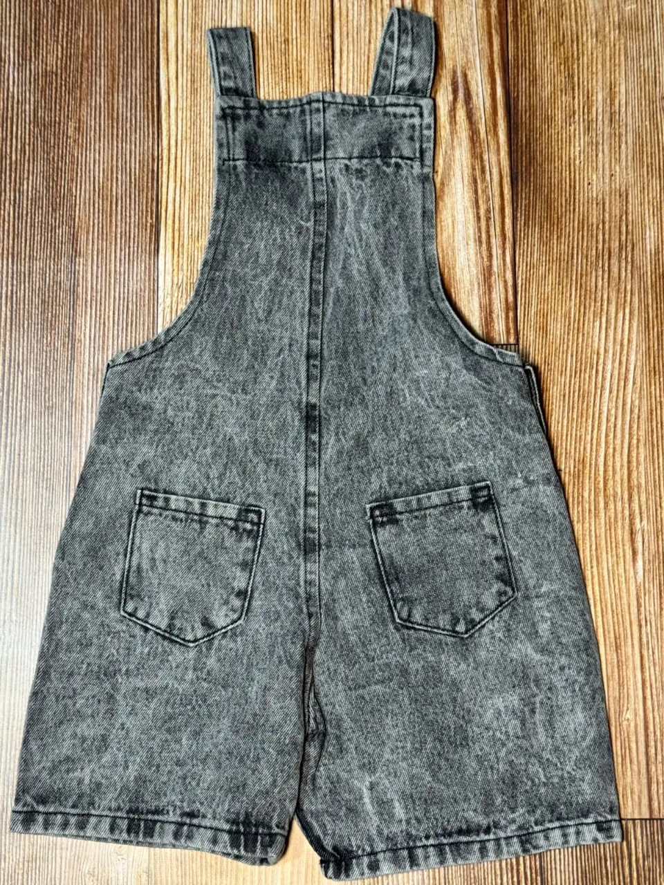 Jardinero baggy corto Gris — foto 3