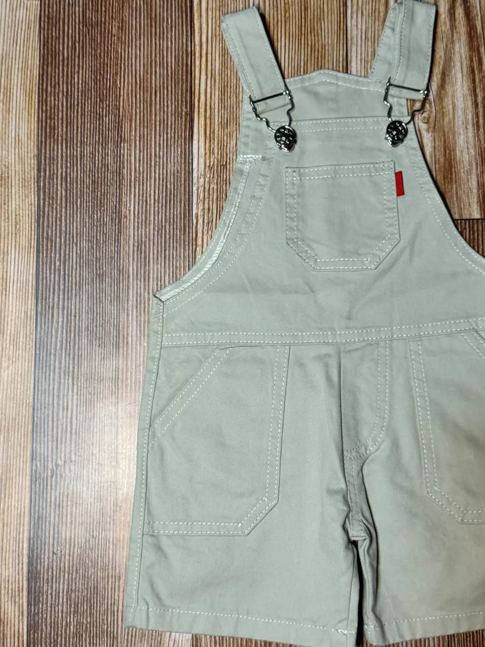 Jardinero gabardina beige Único — foto 2