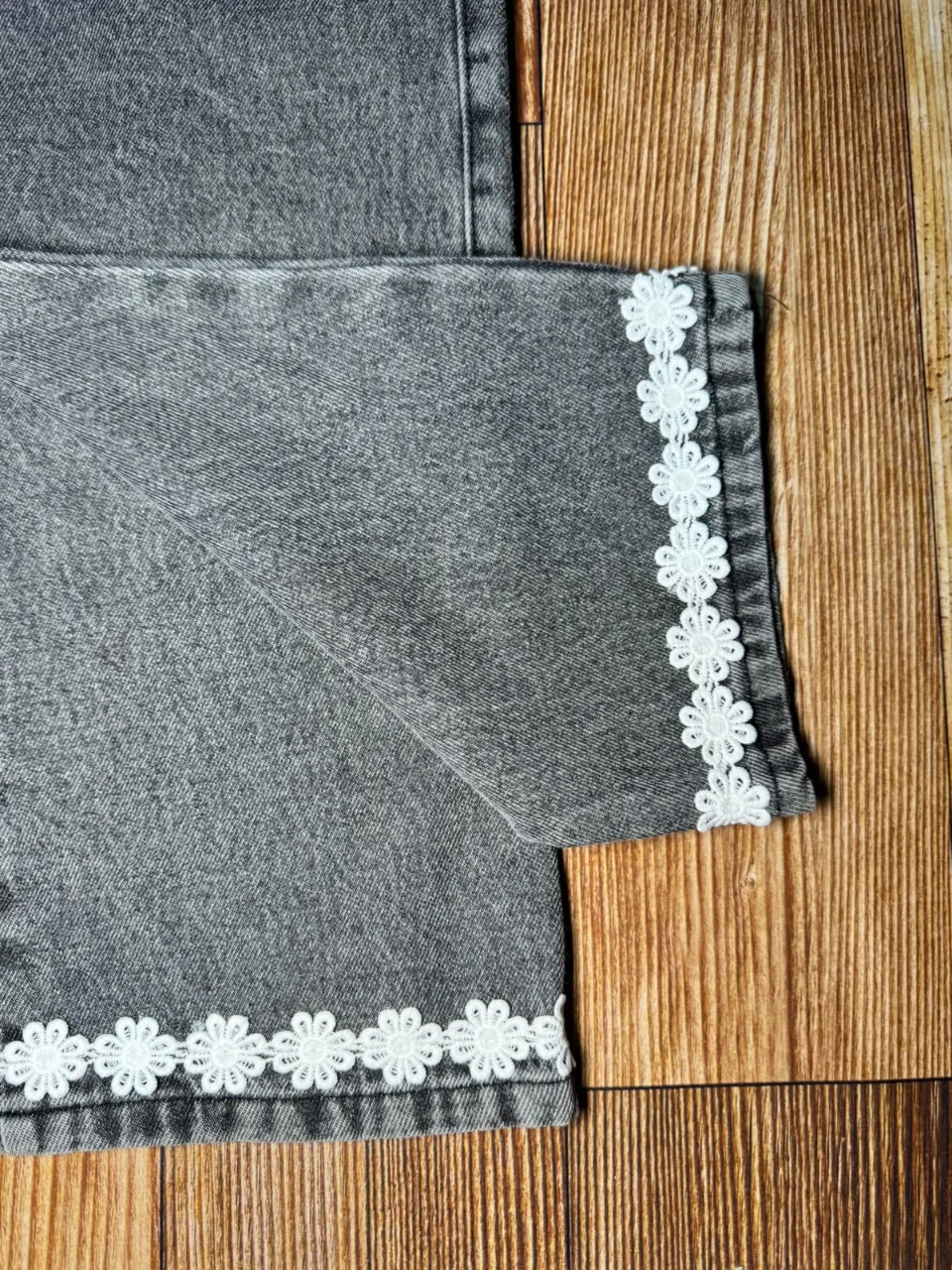 Jean Wide leg Gris — foto 2