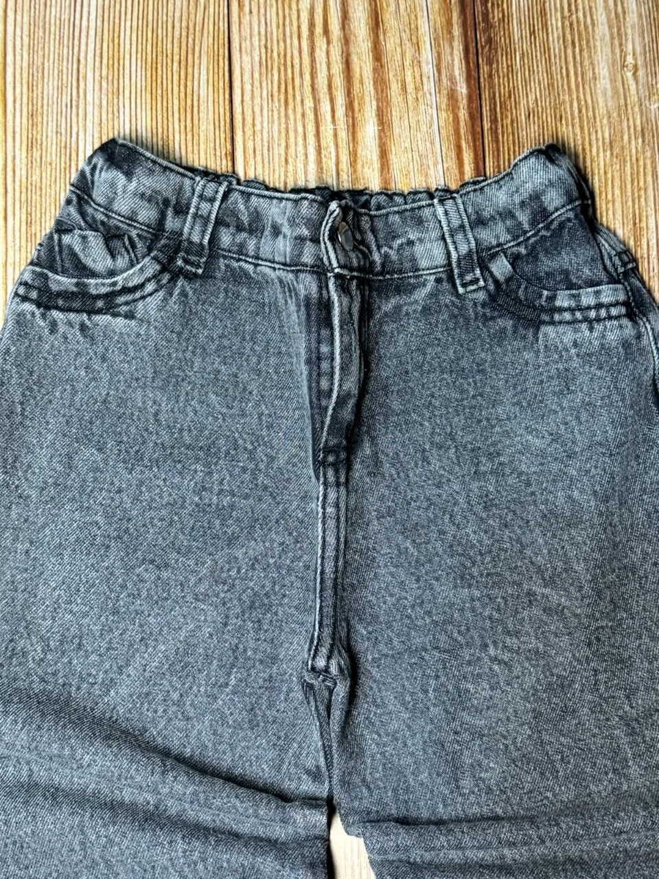 Jean Wide leg Gris — foto 4