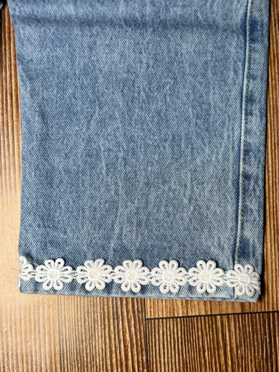 Jean Wide leg Celeste — foto 4