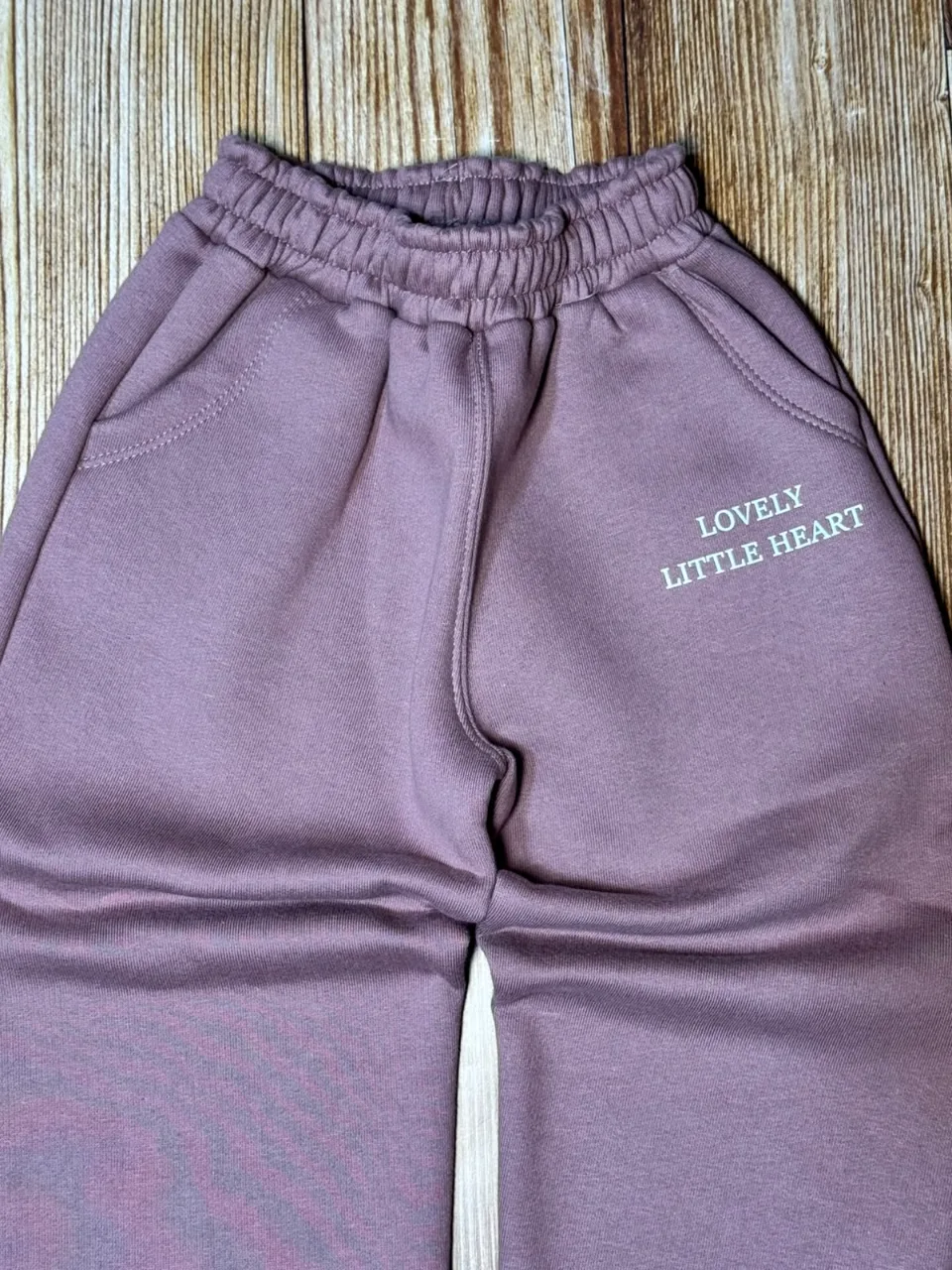 Jogging Baggy Frizado Violeta Oscuro — foto 2