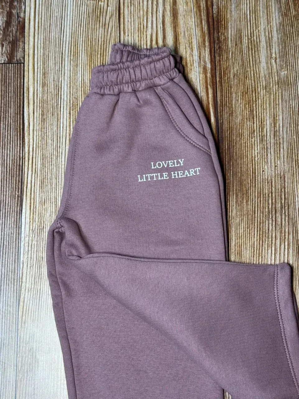 Jogging Baggy Frizado Violeta Oscuro — foto 3