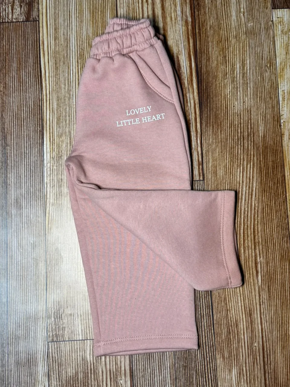 Jogging Baggy Frizado Rosa bebé — foto 1