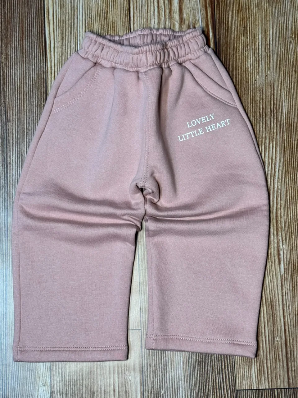 Jogging Baggy Frizado Rosa bebé — foto 2