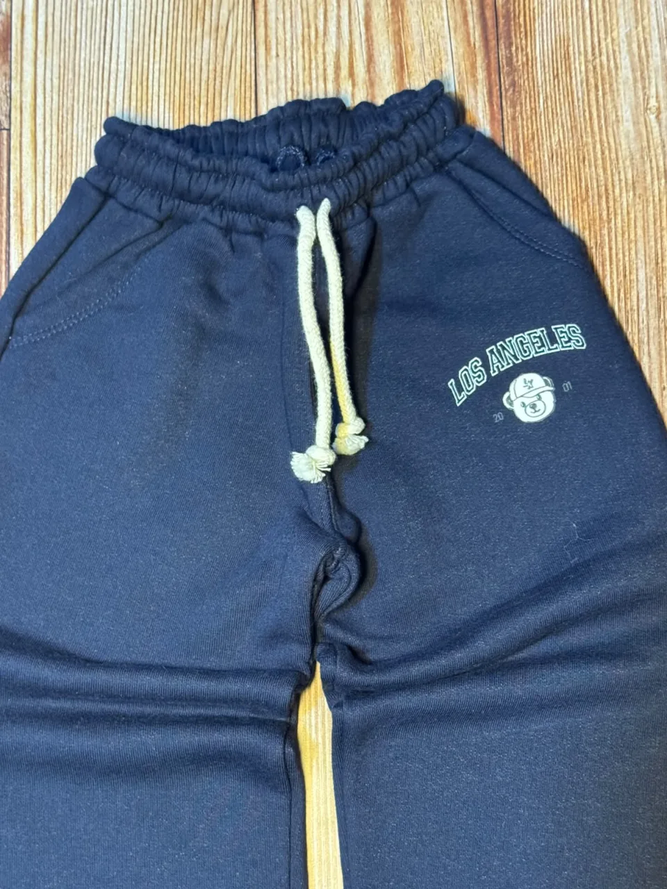 Jogging Baggy Frizado Azul Marino — foto 3