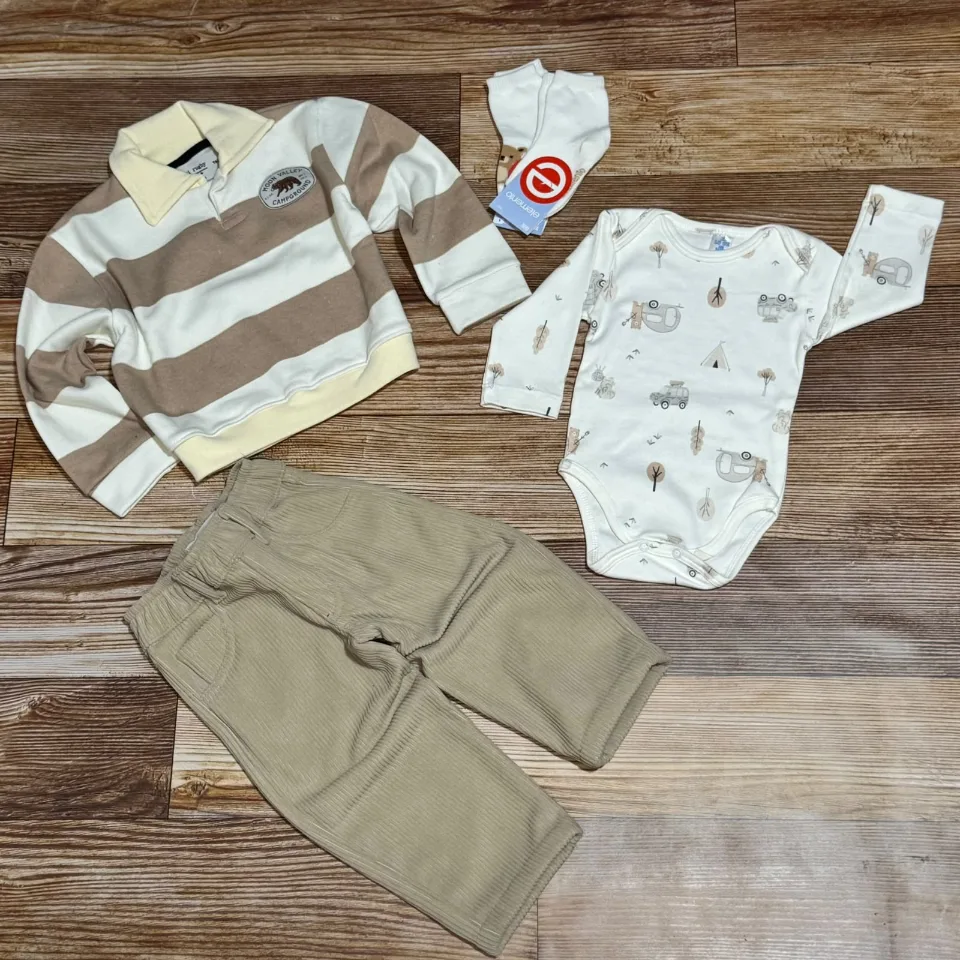 Pantalón de Corderoy frizado Beige — foto 2