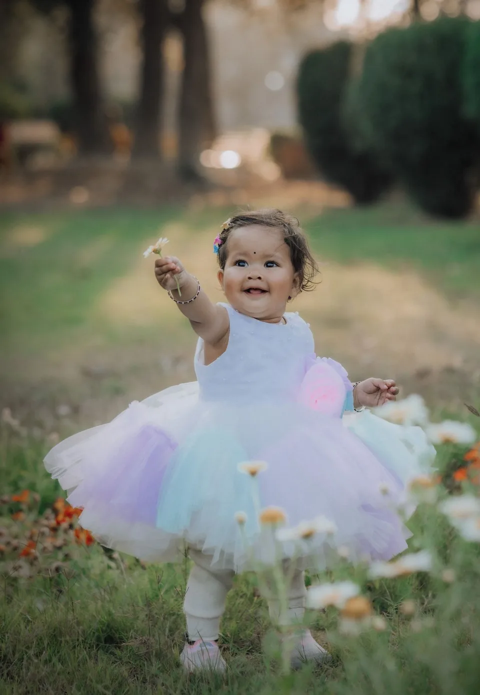 Vestido Volados Florido — foto 1
